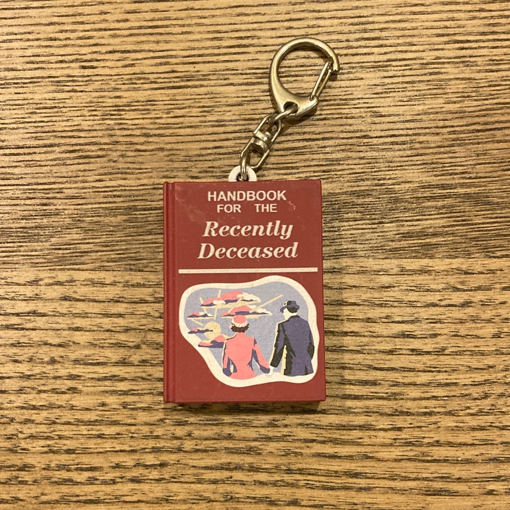 Beetlejuice Keychain